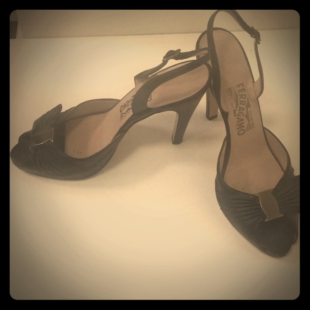 Class prep toe pumps by Ferragamo